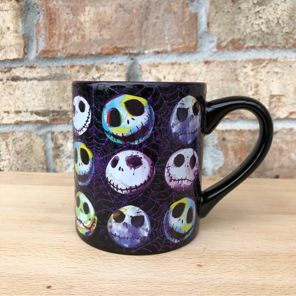 Disney The Nightmare Before Christmas Jack Skelligton Purple Coffee Mug 14 Oz - Picture 2 of 9